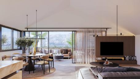 Waterfront Two-bedroom Apartment Dobrota