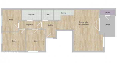 NOVI SAD - TELEP - 79.00 m2