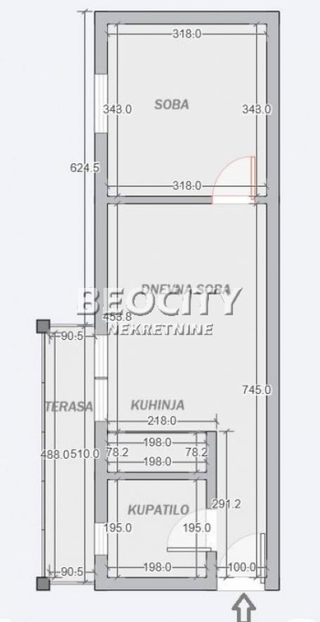 Zvezdara, Kaluđerica, Cetinjska , 1.5, 37m2, 60000EUR