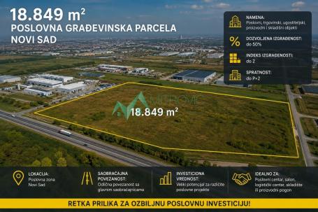  POSLOVNA GRAĐEVINSKA PARCELA – NOVI SAD