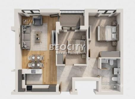 Novi Sad, Centar, Pap Pavla, 2.5, 54m2, 270000EUR
