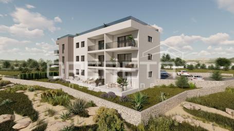 Penthouse u novogradnji, 2S, 79 m2, Okrug Gornji