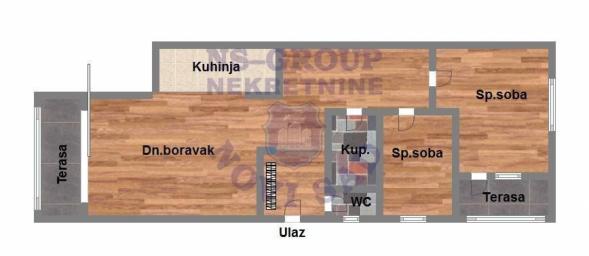 Vrhunski trosoban - PDV - Slepa ulica!