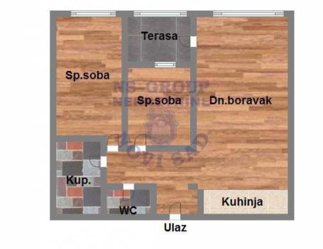 Trosoban stan- Zeleznicka stanica