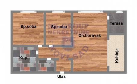 Dvosoban stan u novogradnji- Zeleznicka stanica