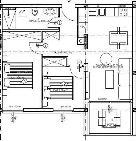 Wohnung Neues Wohnprojekt - Verkauf von Wohnungen an ausgezeichneter Lage, Pula!