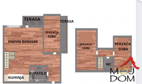 NOVI SAD - BULEVAR - TROIPOSOBAN STAN - 51 m2 - 194,650€