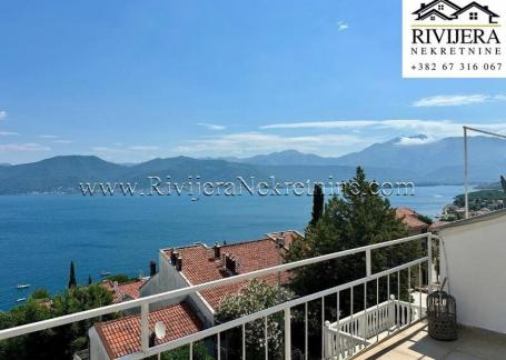 Na prodaju jednosoban stan sa panoramskim pogledom na more Krasici Tivat