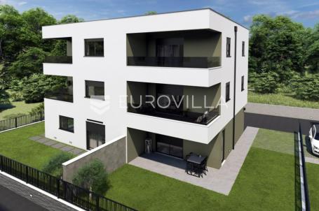 Kaštel Stari, stan u novogradnji 61,5 m², s pogledom na more i natkriveni parking