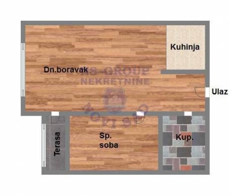 Dvosoban stan na Podbari!