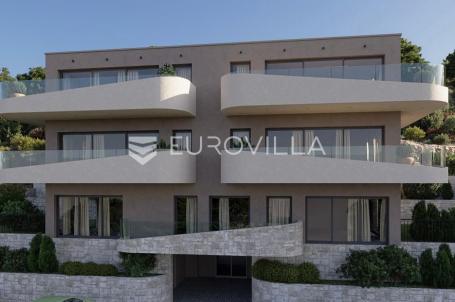 Brodarica, novogradnja, jednosoban stan s pogledom na more, 71,98 m²