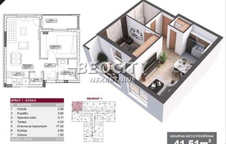 Novi Sad, Liman 4, , 2.0, 42m2, 118718EUR