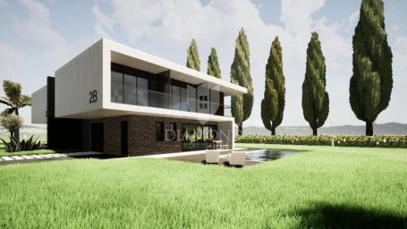 Umag, okolica. Zemljište  760 m2 sa građevinskom dozvolom!