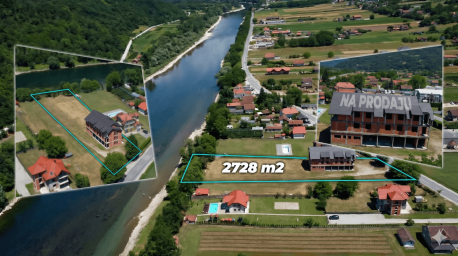 Poslovno turisticki objekat sa direktnim izlazom na Drinu