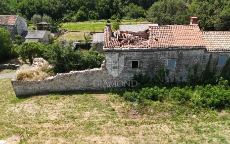 Barban, okolica, kuća za adaptaciju i građevinsko zemljište