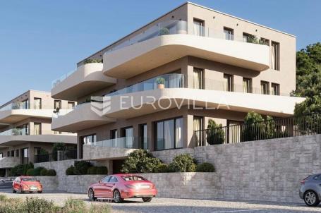 Brodarica, novogradnja, trosoban stan s pogledom na more, 114,04 m²