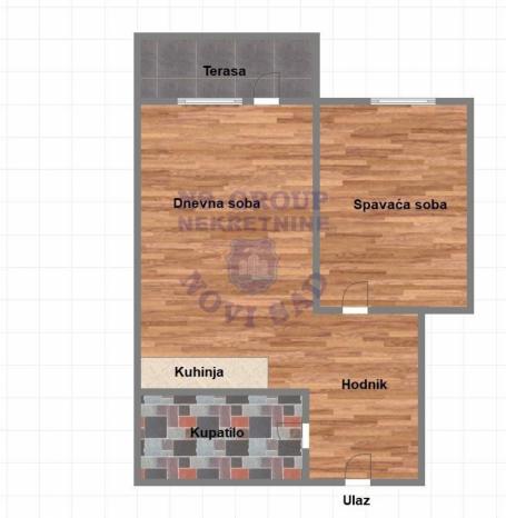 Dvosoban stan na Alibegovcu,42m2
