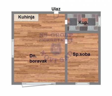 Jednoiposoban stan na Alibegovcu,41m2