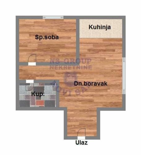 Dvosoban stan na Klisi!