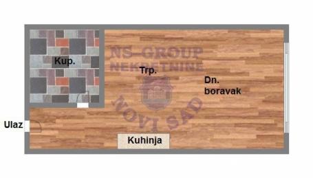 Garsonjera na Alibegovcu,21m2