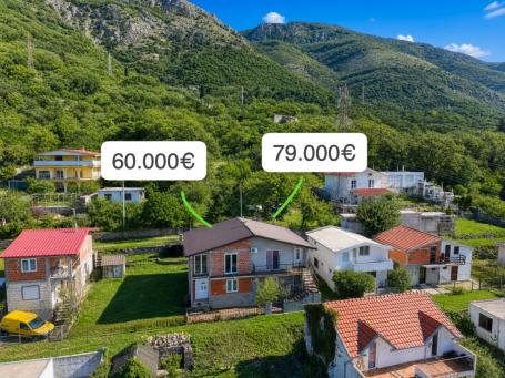 House with two separate apartments in Sutomore, Zankovichi district
