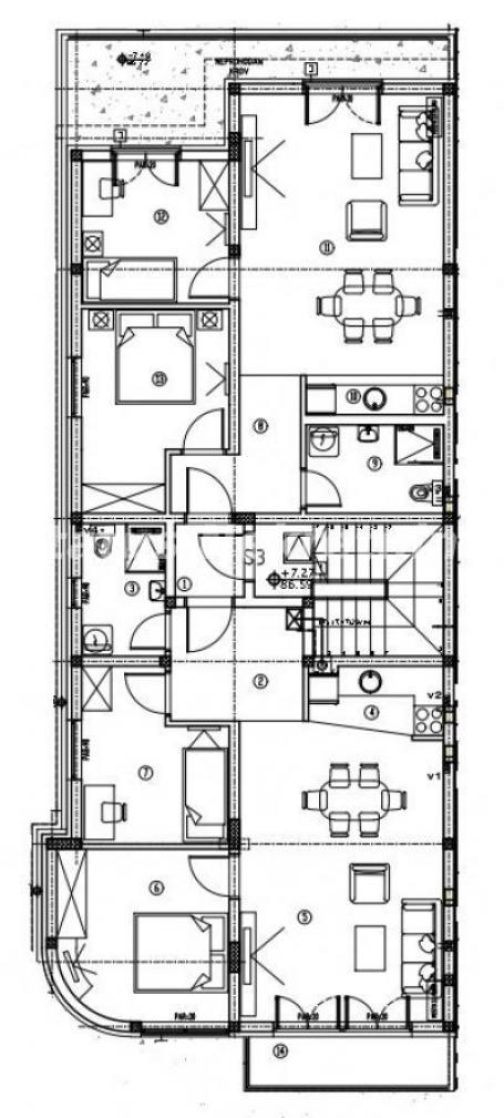 Futog-Fantastičan Šestosoban stan 119 m2 na Drugom spratu u Izgradnji-povrat Pdv-065/385 8880