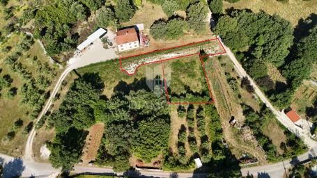 Istra, Kanfanar, okolica,  građevinsko zemljište na mirnoj lokaciji