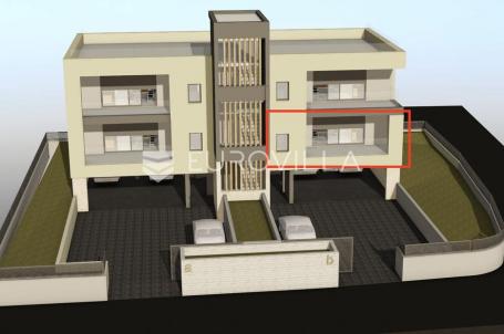 Vodice, elegantan dvosoban stan s lođom u modernoj novogradnji
