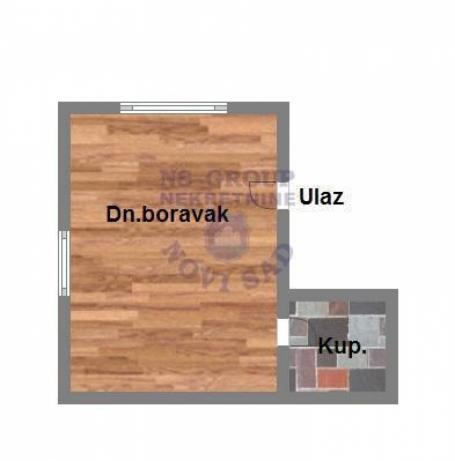 Garsonjera u Alibegovcu, 26m2