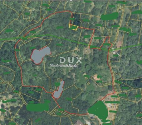 OPATIJA, DOBREĆ - Građevinsko zemljište s dodatnom zelenom parcelom, oaza mira i prirode, 20.550m2