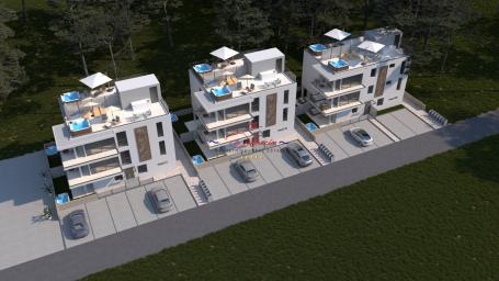 Vir 50m do mora, luksuzni apartman S2 ekskluzivna lokacija