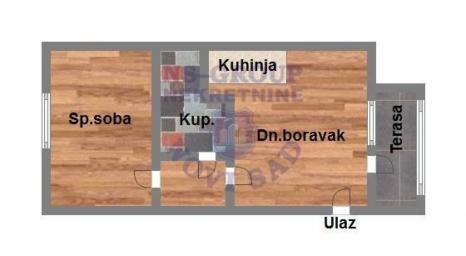 Prodaje se stan na Salajci 46m2