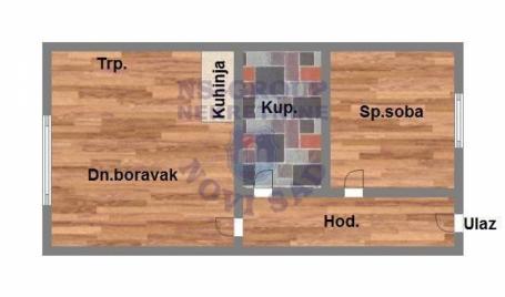 Stan na Salajci 43m2