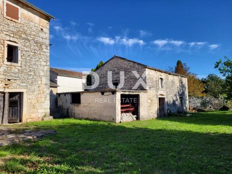 ISTRA, SVETVINČENAT - Dvije samostojeće kamene kuće
