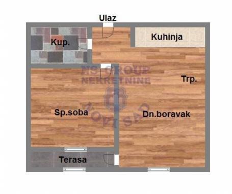 Stan u izgradnji - 41m2 - Podbara
