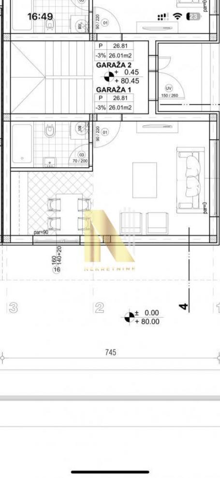 Stan Garaža  26m² na Telepu, Novi Sad