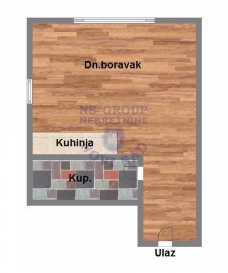 Garsonjera u izgradnji-uskoro useljiva -Telep