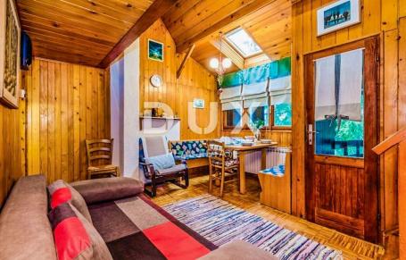 GORSKI KOTAR, VRBOVSKO-Rustikalna drvena kuća za odmor u Gorskom Kotaru