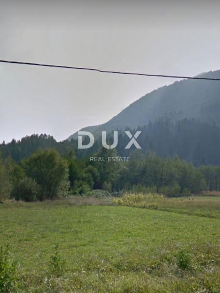 GORSKI KOTAR, BROD NA KUPI- građevinsko zemljište uz rijeku Kupu, snižena cijena, prilika!