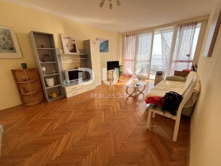 RIJEKA, RASTOČINE - 3S + DB s balkonom i panoramskim pogledom na more