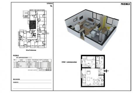 NOVI SAD - TELEP - 30.83 m2
