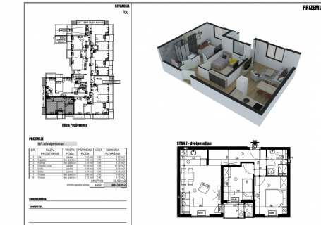 NOVI SAD - TELEP - 49.37 m2