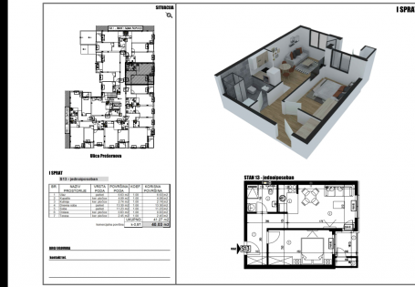 NOVI SAD - TELEP - 39.98 m2