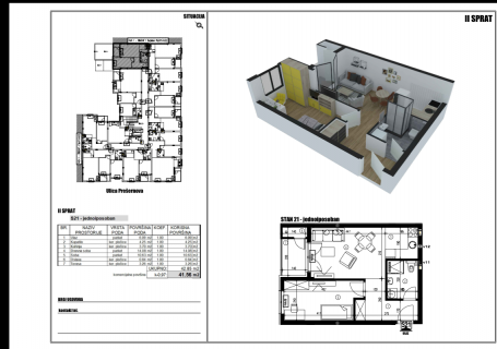 NOVI SAD - TELEP - 41.50 m2