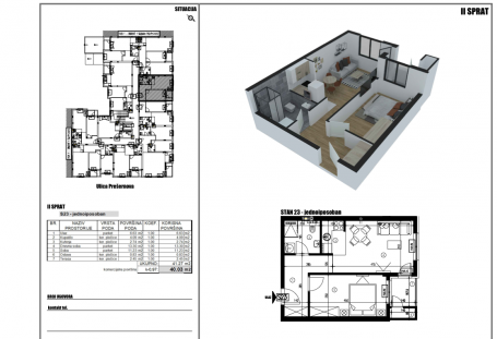 NOVI SAD - TELEP - 39.98 m2