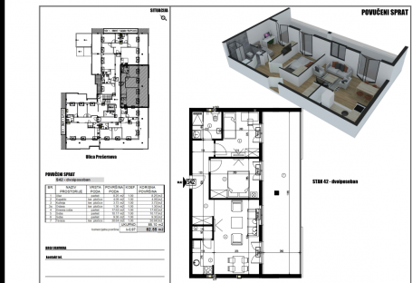 NOVI SAD - TELEP - 82.38 m2