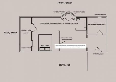 Prodaja studio apartman Pula Veruda 