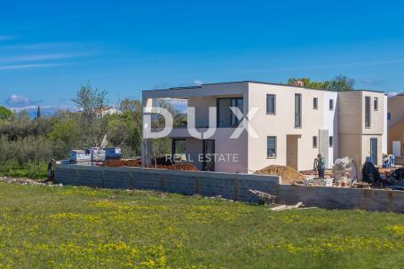 OTOK KRK, MALINSKA - moderna dvojna kuća s bazenom