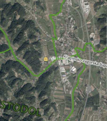Građevinsko zemljište Sveti Križ Začretje, stambeno-poslovna namjena