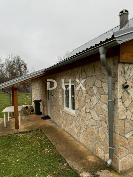 PERUŠIĆ, STUDENCI - Beautiful holiday home for 50,000m2 of land